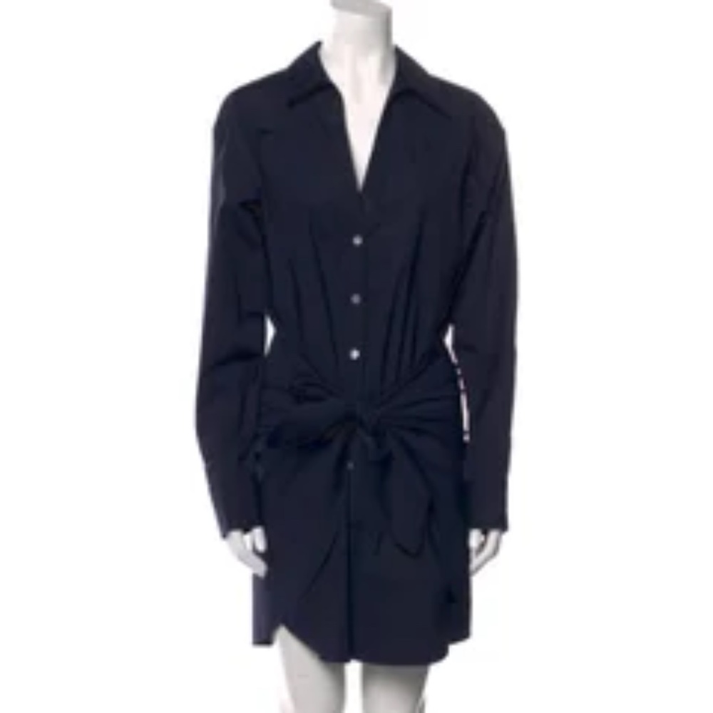 Veronica Beard Roanoke Shirt Dress - NWT - Navy - Size 4